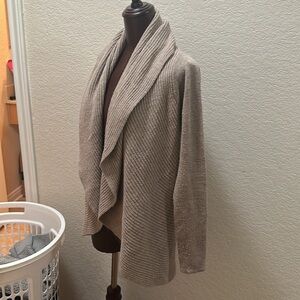 Beige Vivienne Tan Cardigan